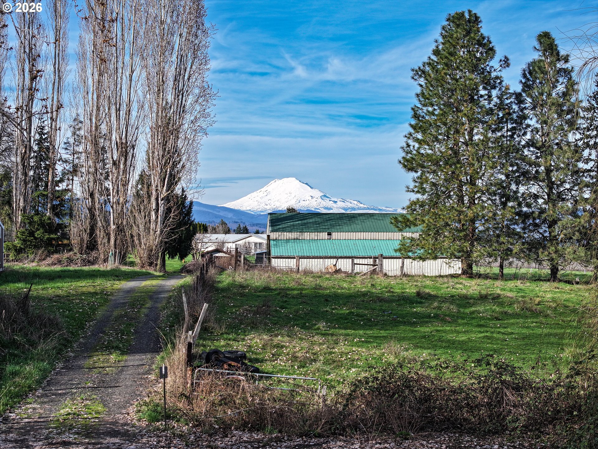 2739 Wyeast Road Hood River, OR 97031 - Photo 4 of 28 a view of a house with a yard