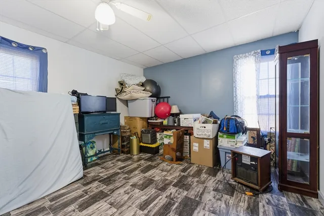 a view of a workspace with furniture