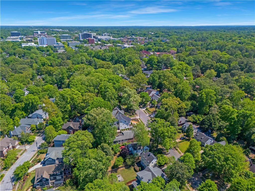 449 Nelson Ferry Road Decatur, GA 30030 - Photo 29 of 29 a view of a city with lush green forest