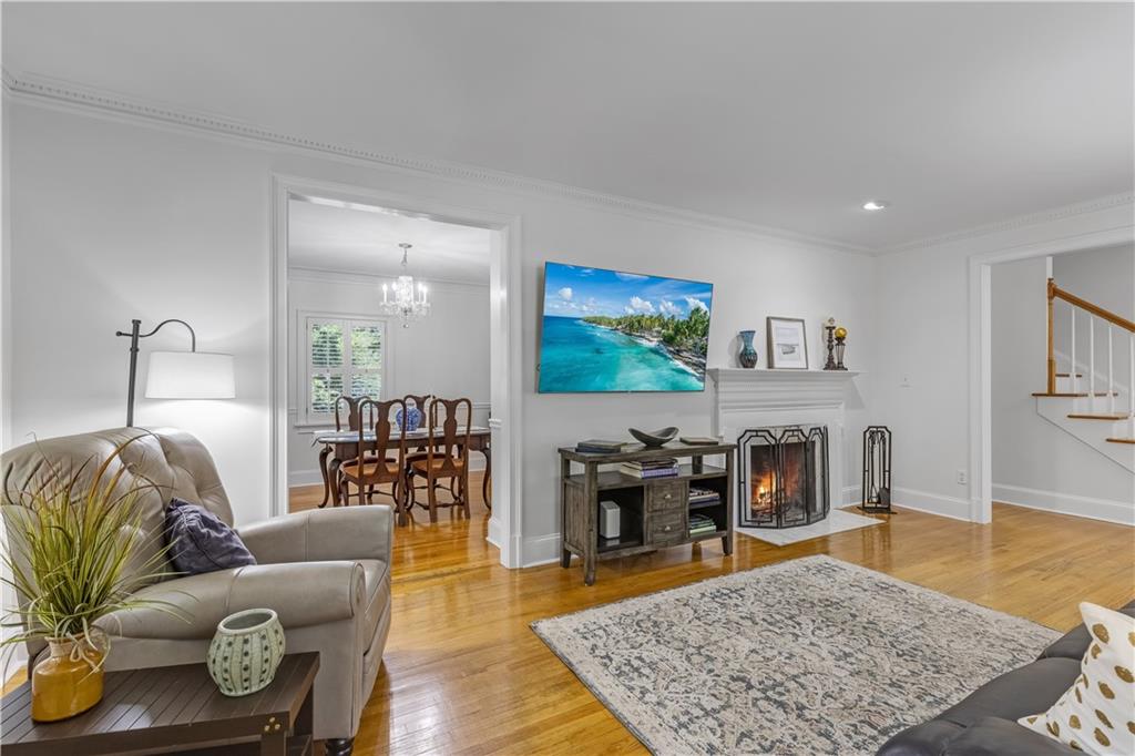449 Nelson Ferry Road Decatur, GA 30030 - Photo 5 of 29 a living room with furniture rug and wooden floor