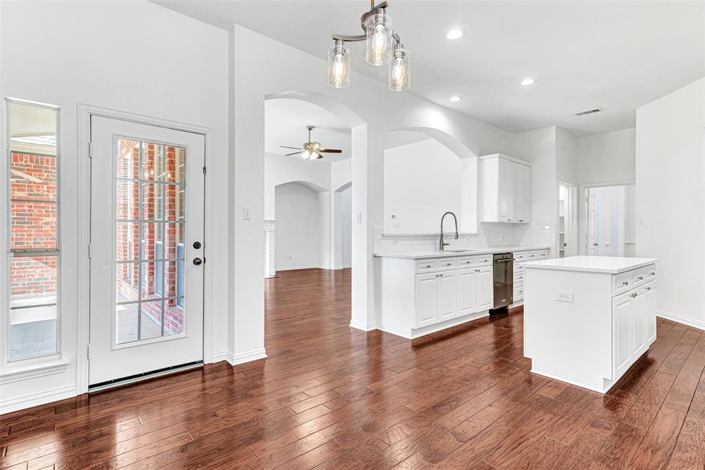 4332 Risinghill Drive Plano, TX 75024 - Photo 29 of 29 You'll appreciate the open floorplan with these views from the breakfast nook into the kitchen and family room!