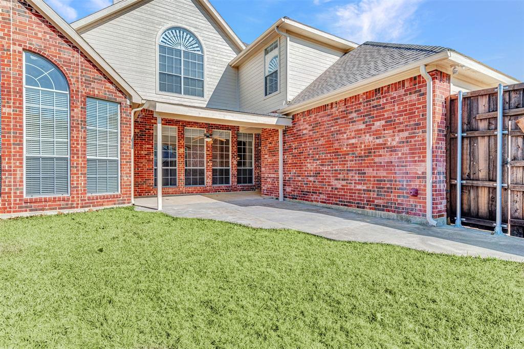 4332 Risinghill Drive Plano, TX 75024 - Photo 9 of 29 The covered patio lets you enjoy being outdoors no matter what the weather, and the open patio area is for enjoying the warm sunshine! It's all a great start to your ideal outdoor kitchen and living center.