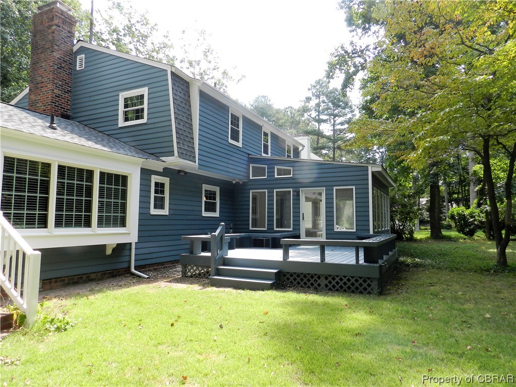 109 Macaulay Road Williamsburg, VA 23185 - Photo 41 of 50 fFom back side yard