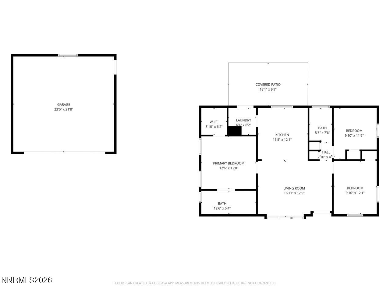 5465 Caleb Drive Fallon, NV 89406 - Photo 23 of 23 a picture of a floor plan