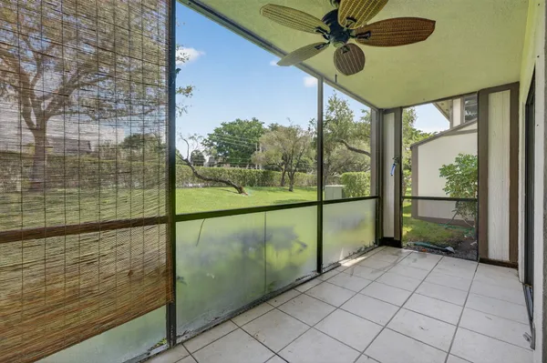 a view of a porch