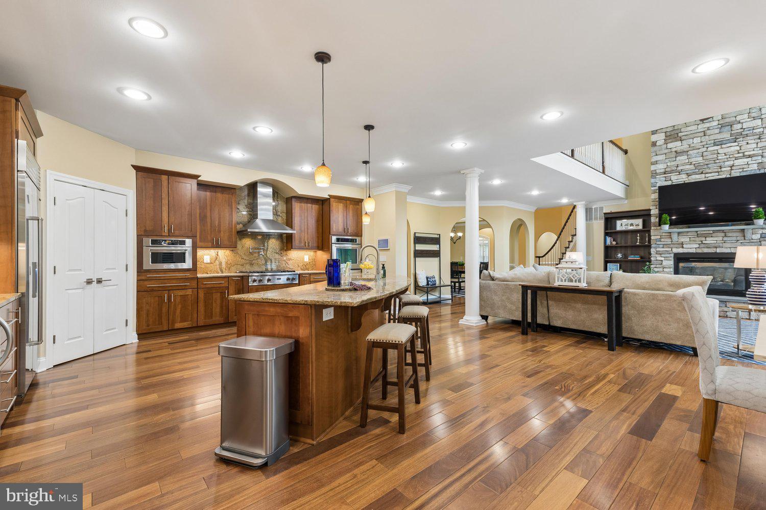 313 Wye Road Queenstown, MD 21658 - Photo 45 of 132 Spacious kitchen with elegant wood finishes.