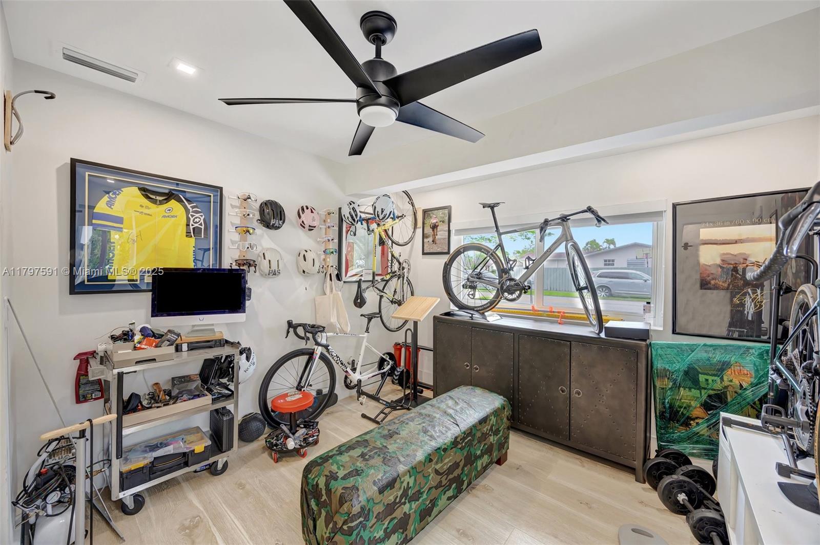 9547 Southwest 59th Terrace Miami, FL 33173 - Photo 27 of 51 a view of a room with gym equipment