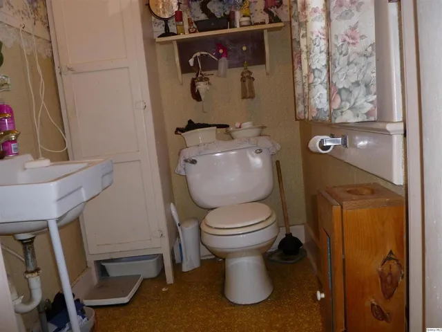 a view of storage and utility room