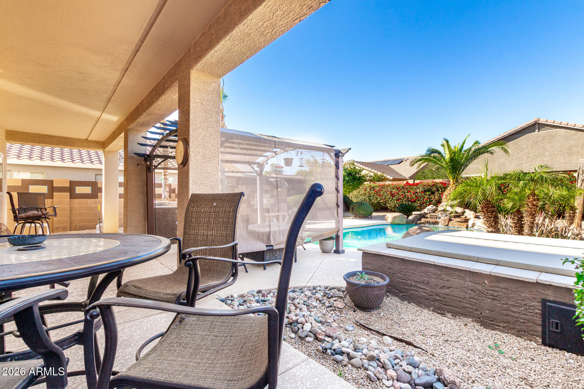 25660 West Dunlap Road Buckeye, AZ 85326 - Photo 37 of 40 a view of a dining room with furniture window and outside view