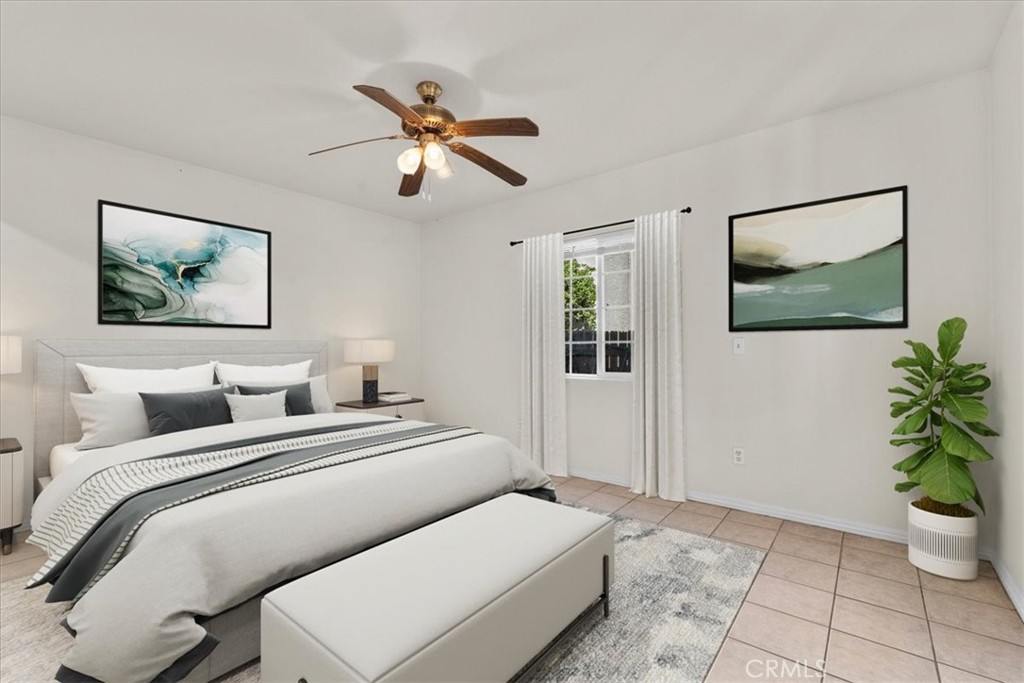 1218 Edith Avenue Alhambra, CA 91803 - Photo 24 of 39 Master Bedroom. Picture digitally enhanced