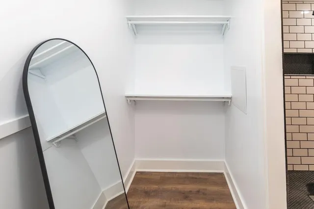 a view of an entryway with staircase