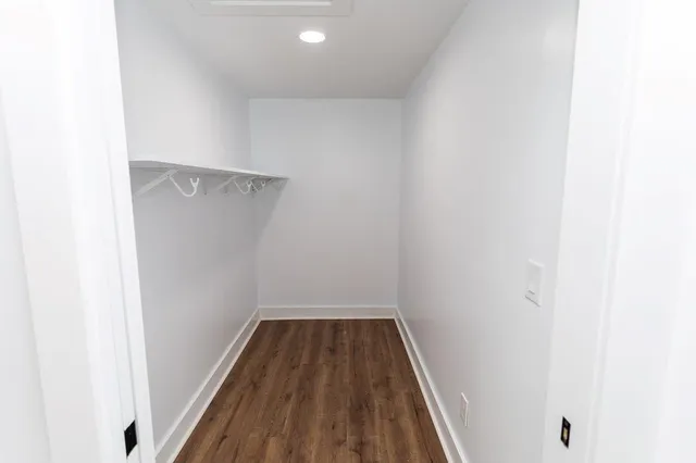 a view of wooden floor