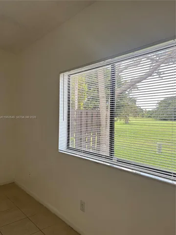 a view of a room with window