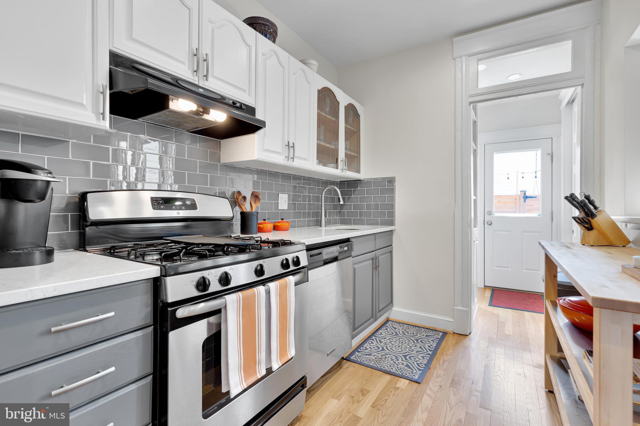 4123 7th Street Northwest Washington, DC 20011 - Photo 8 of 25 Airy kitchen with quartz countertops