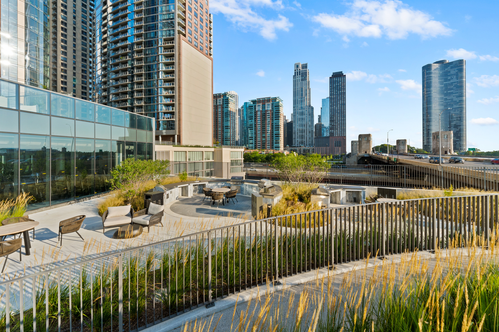 211 North Harbor Drive, Unit 1107 Chicago, IL 60601 - Photo 5 of 25 a view of a balcony with city view