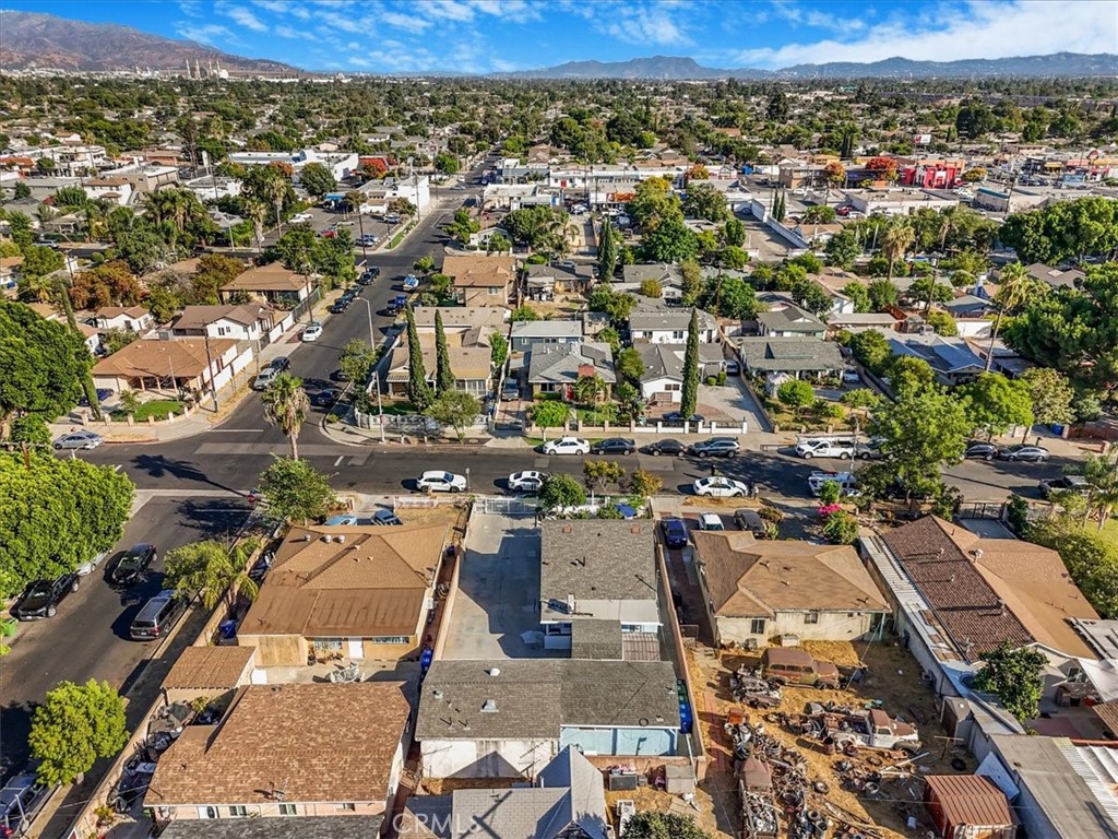 13737 Mercer Street Pacoima, CA 91331 - Photo 33 of 35 an aerial view of a city with lots of residential buildings