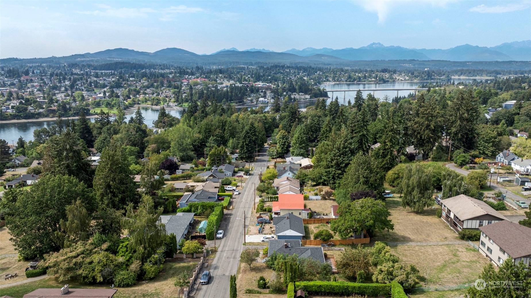2042 East 18th Street Bremerton, WA 98310 - Photo 30 of 33 an aerial view of residential house and outdoor space
