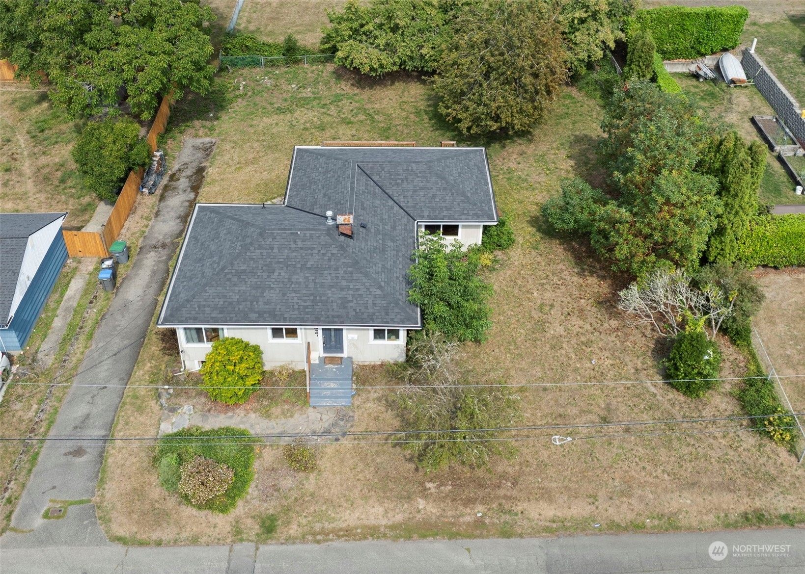 2042 East 18th Street Bremerton, WA 98310 - Photo 32 of 33 an aerial view of a house with a yard
