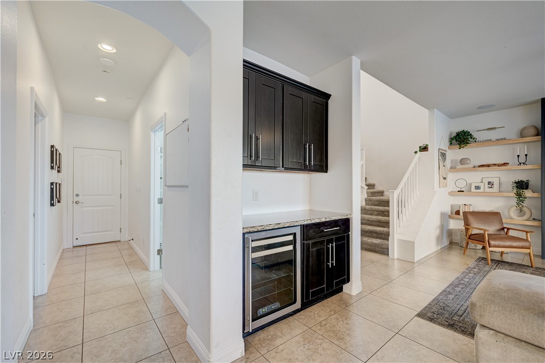 176 Kirkton Street Henderson, NV 89012 - Photo 25 of 80 Wine / Coffee Bar positioned conveniently adjacent to kitchen and living areas
