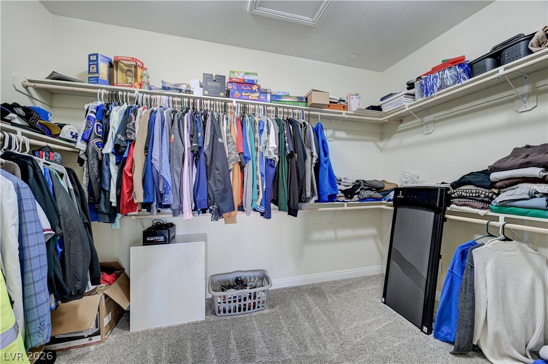 176 Kirkton Street Henderson, NV 89012 - Photo 43 of 80 Primary Bedroom walk-in closet #1