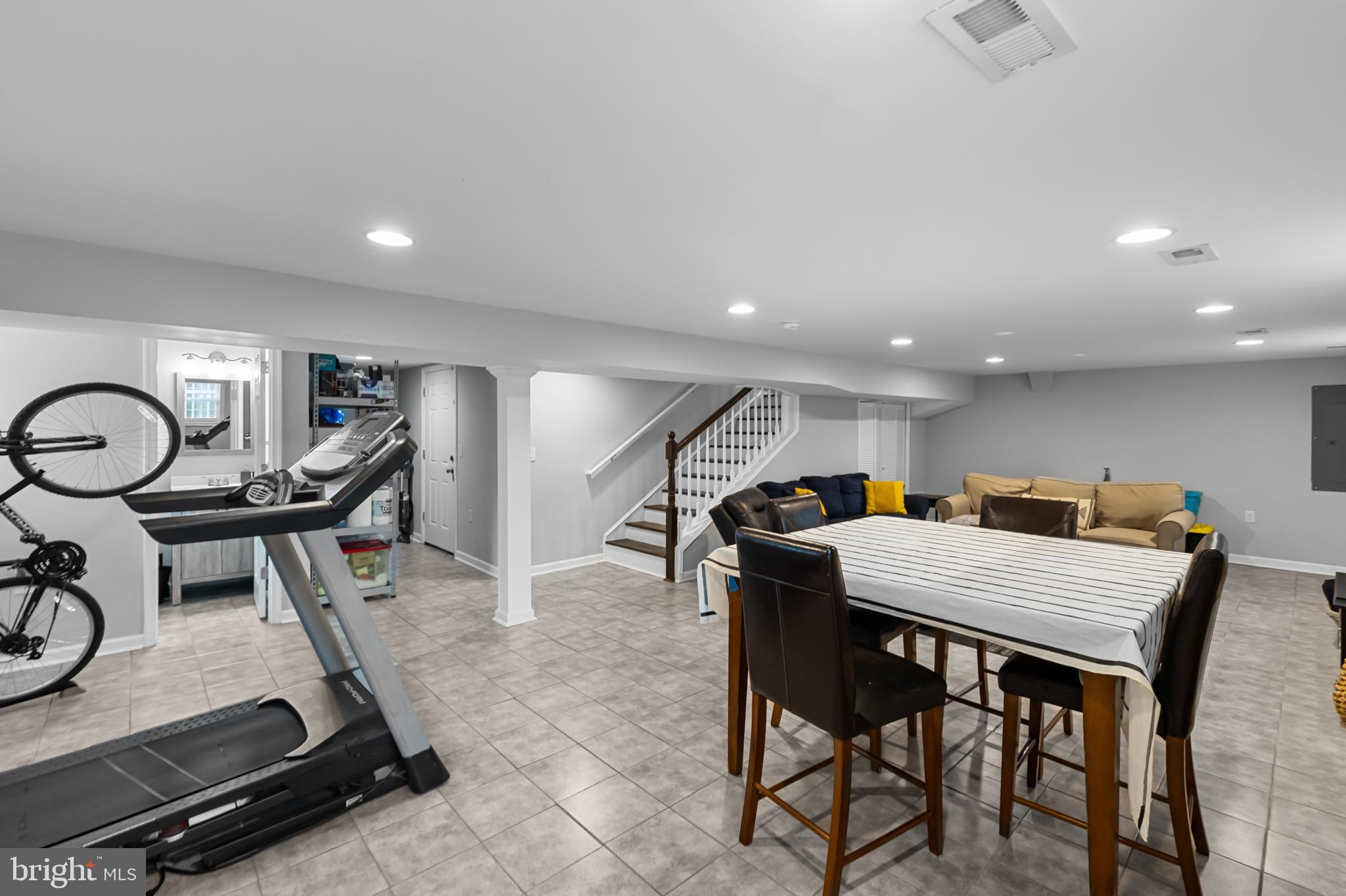 3327 5th Street Southeast Washington, DC 20032 - Photo 34 of 42 a view of a room with gym equipment