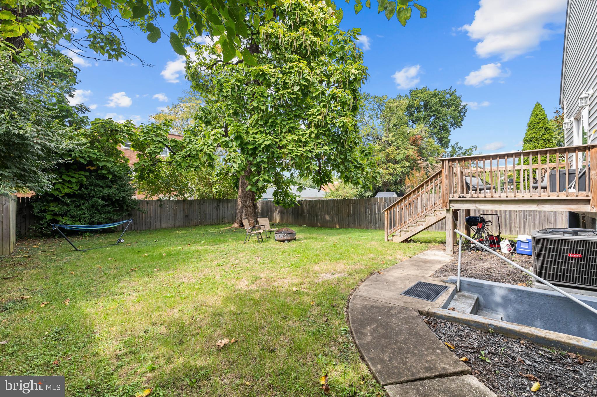 3327 5th Street Southeast Washington, DC 20032 - Photo 41 of 42 a house view with a sitting space and garden