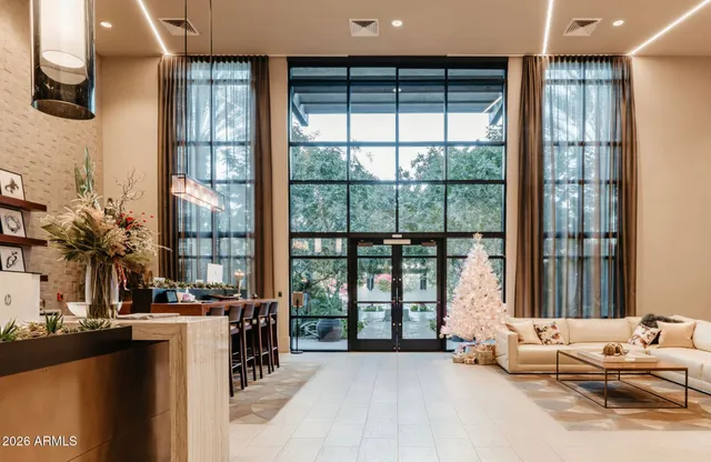 a view of a building with a street