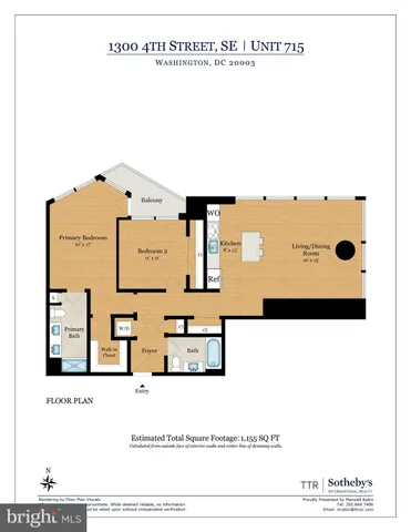 $865,000 | 1300 4th Street Southeast, Unit 715, Washington, DC 20003