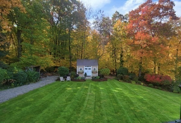 27 Mark Circle Holden, MA 01520 - Photo 38 of 39 a view of a backyard with garden