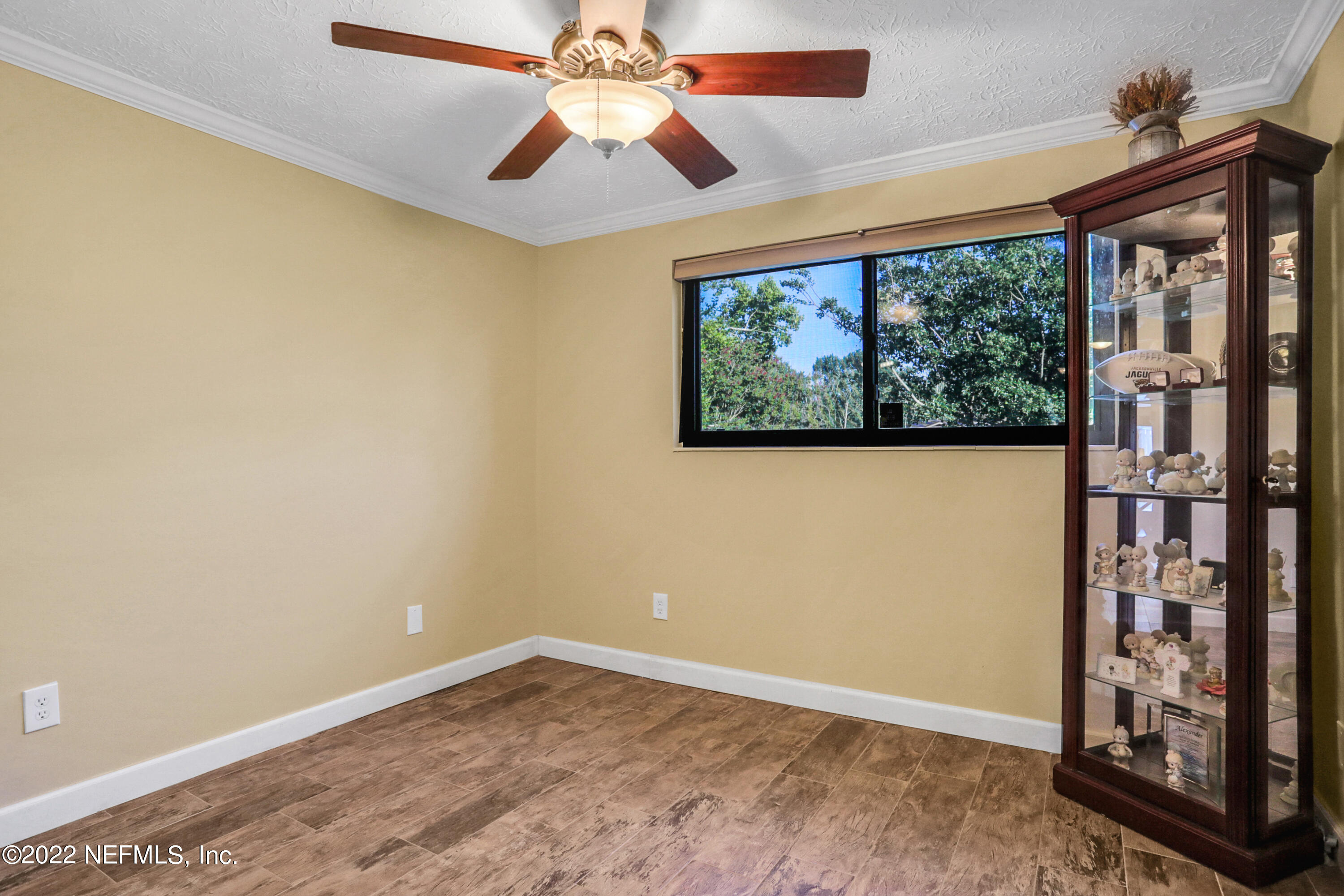 2198 Carter Braxton Road Orange Park, FL 32073 - Photo 33 of 33 an empty room with windows and ceiling fan