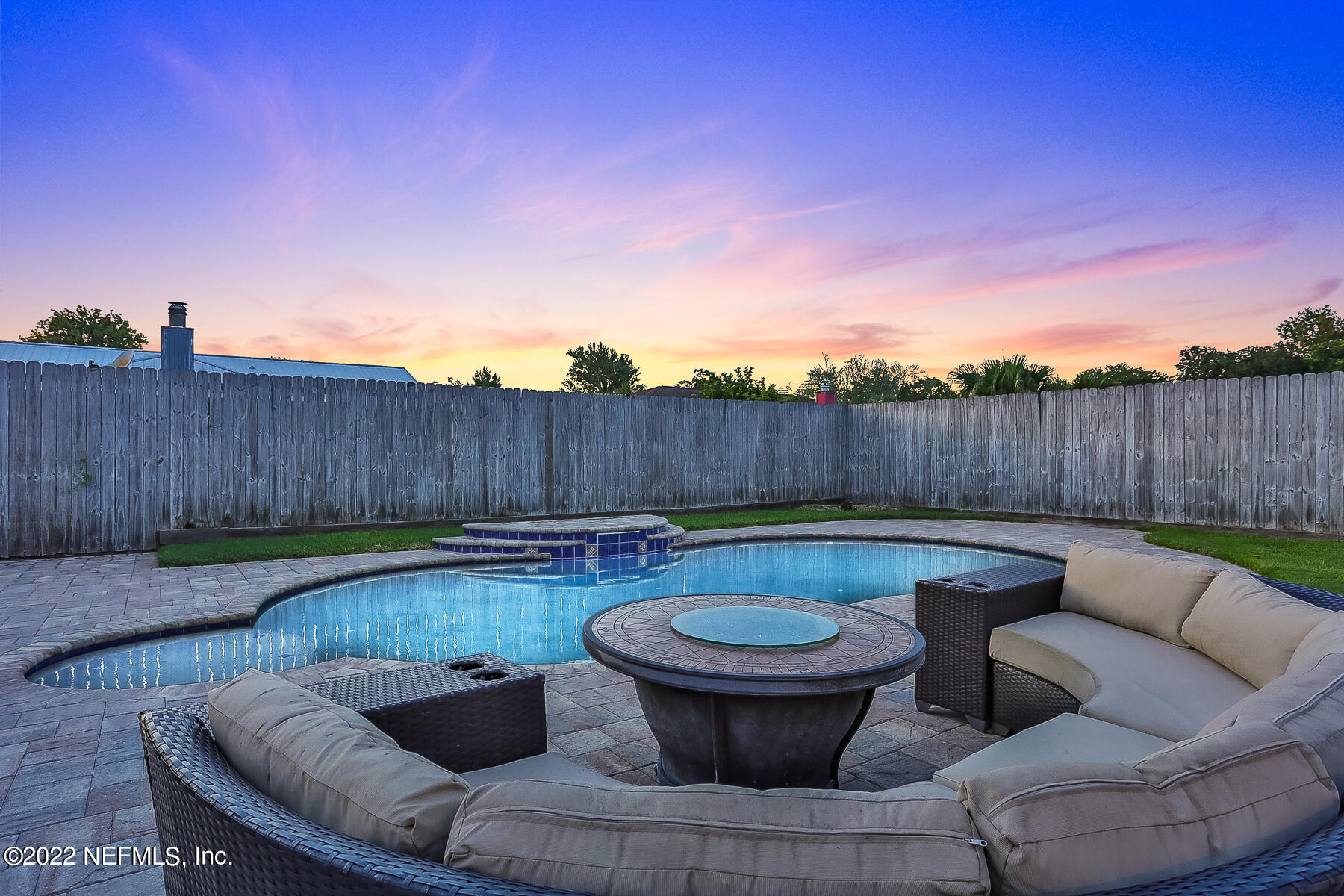 2198 Carter Braxton Road Orange Park, FL 32073 - Photo 8 of 33 a view of outdoor sitting area with furniture and wooden fence