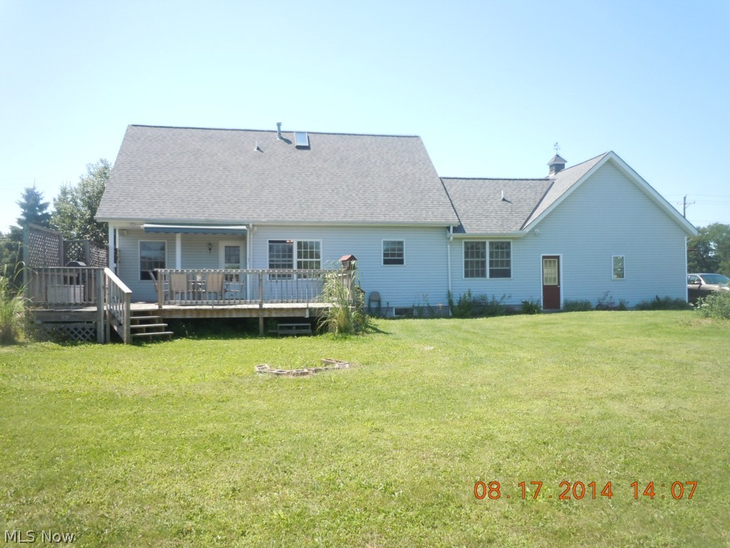 4141 Wood Road Madison, OH 44057 - Photo 21 of 21 back of house and deck