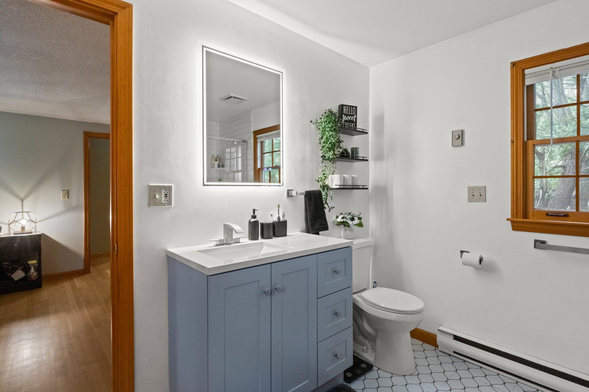 3 Lietrim Circle Centerville, MA 02632 - Photo 31 of 42 a bathroom with a toilet sink and mirror