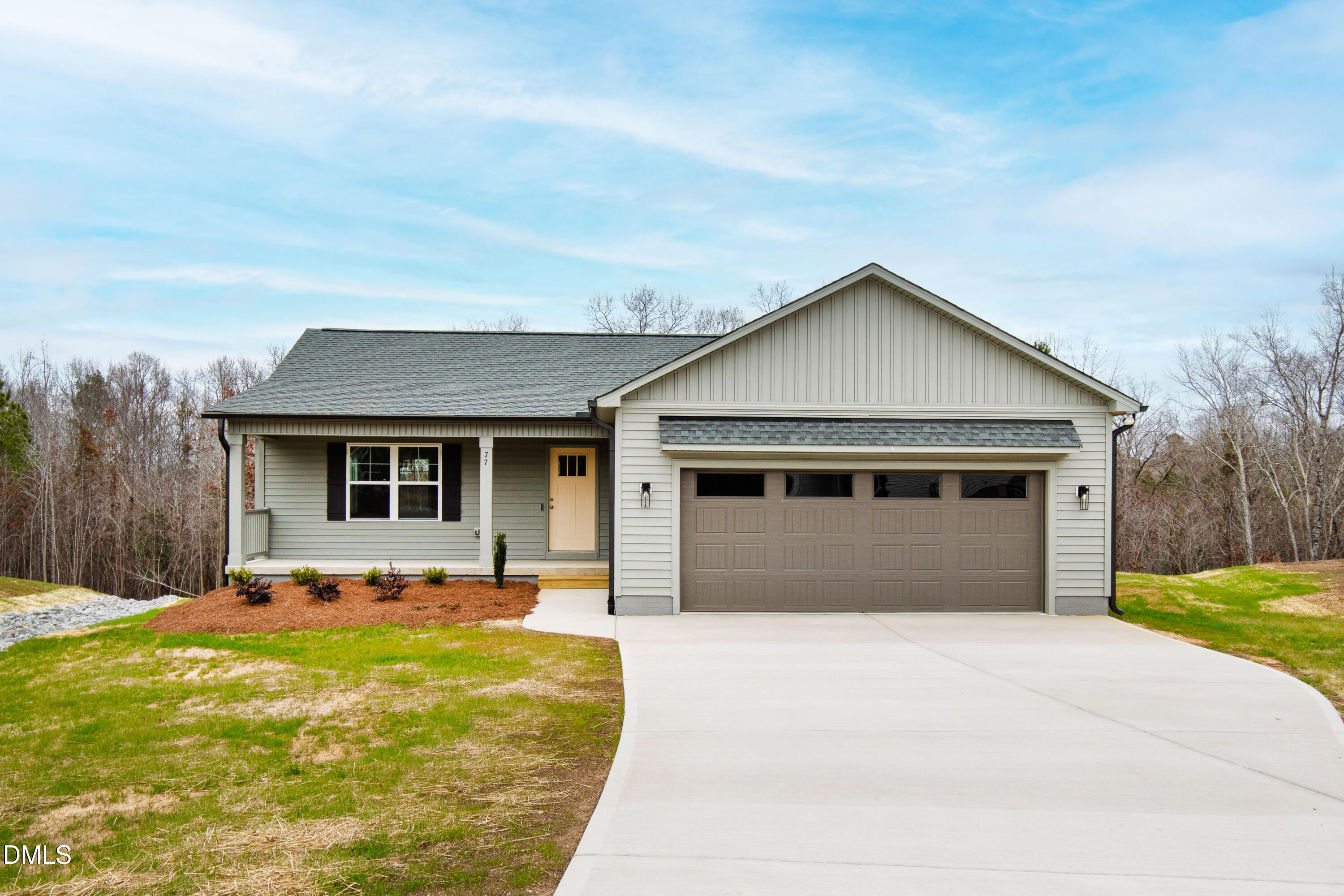 77 Falls Riv Court Broadway, NC 27505 - Photo 1 of 39 a front view of a house with yard