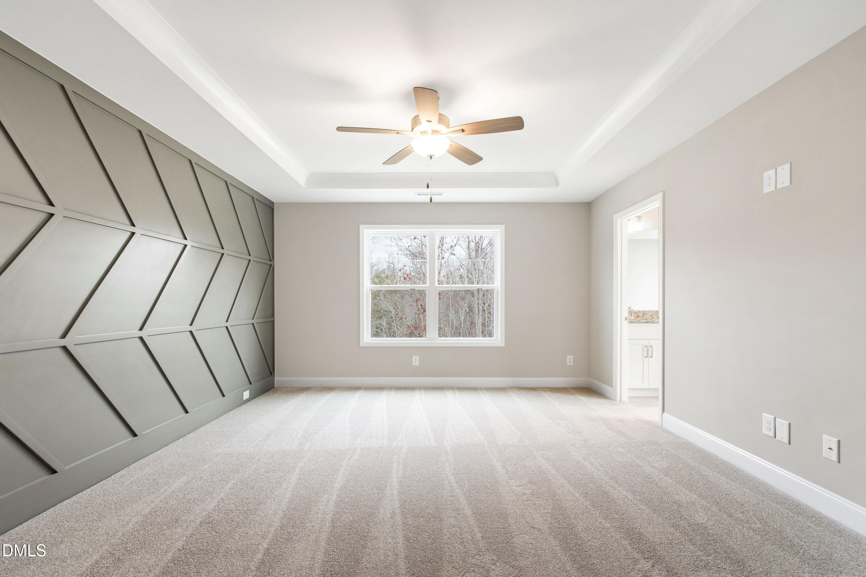77 Falls Riv Court Broadway, NC 27505 - Photo 17 of 39 wooden floor in an empty room with a window