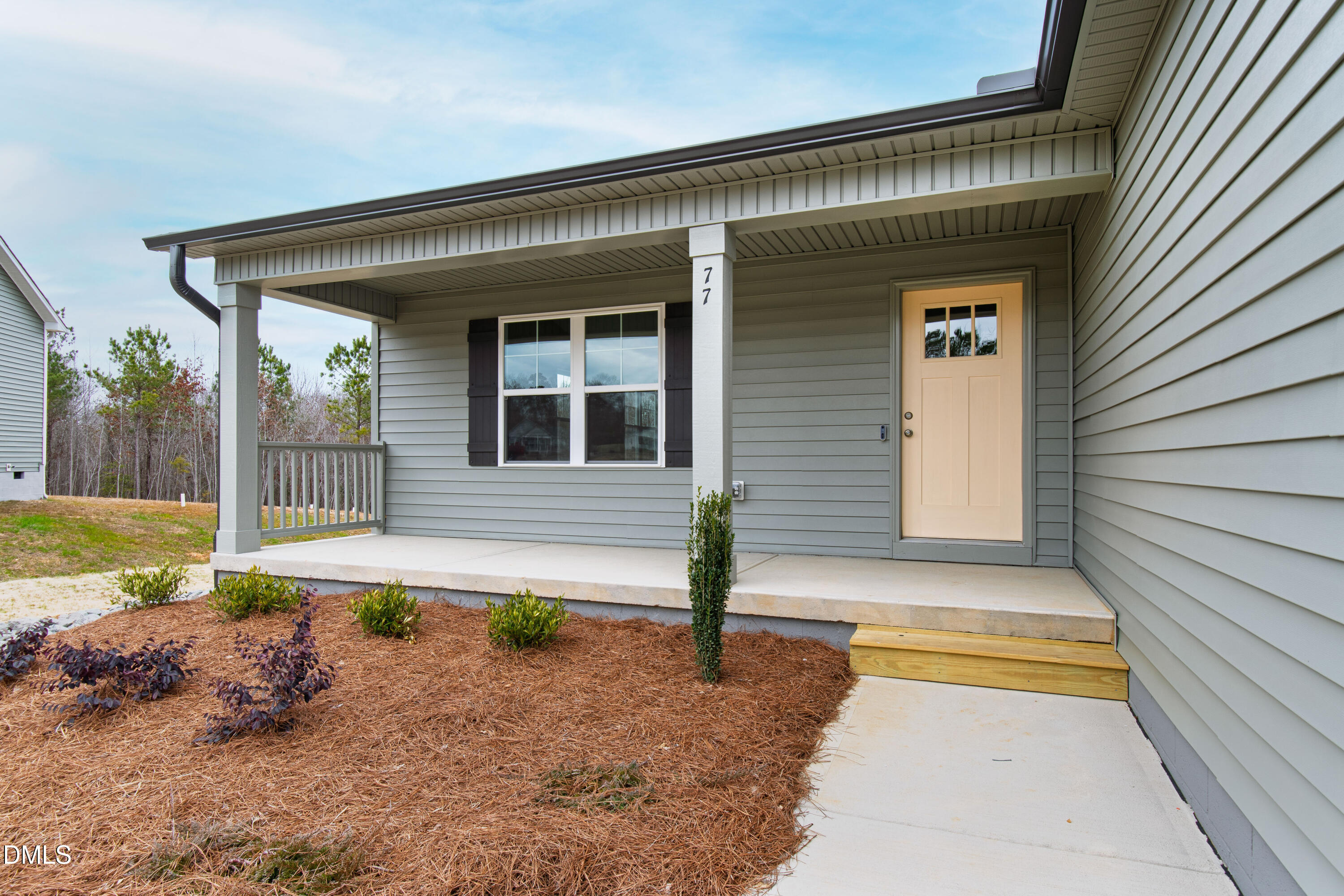 77 Falls Riv Court Broadway, NC 27505 - Photo 2 of 39 a view of a house with a outdoor space