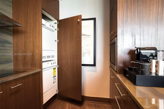 a room with a window and a table