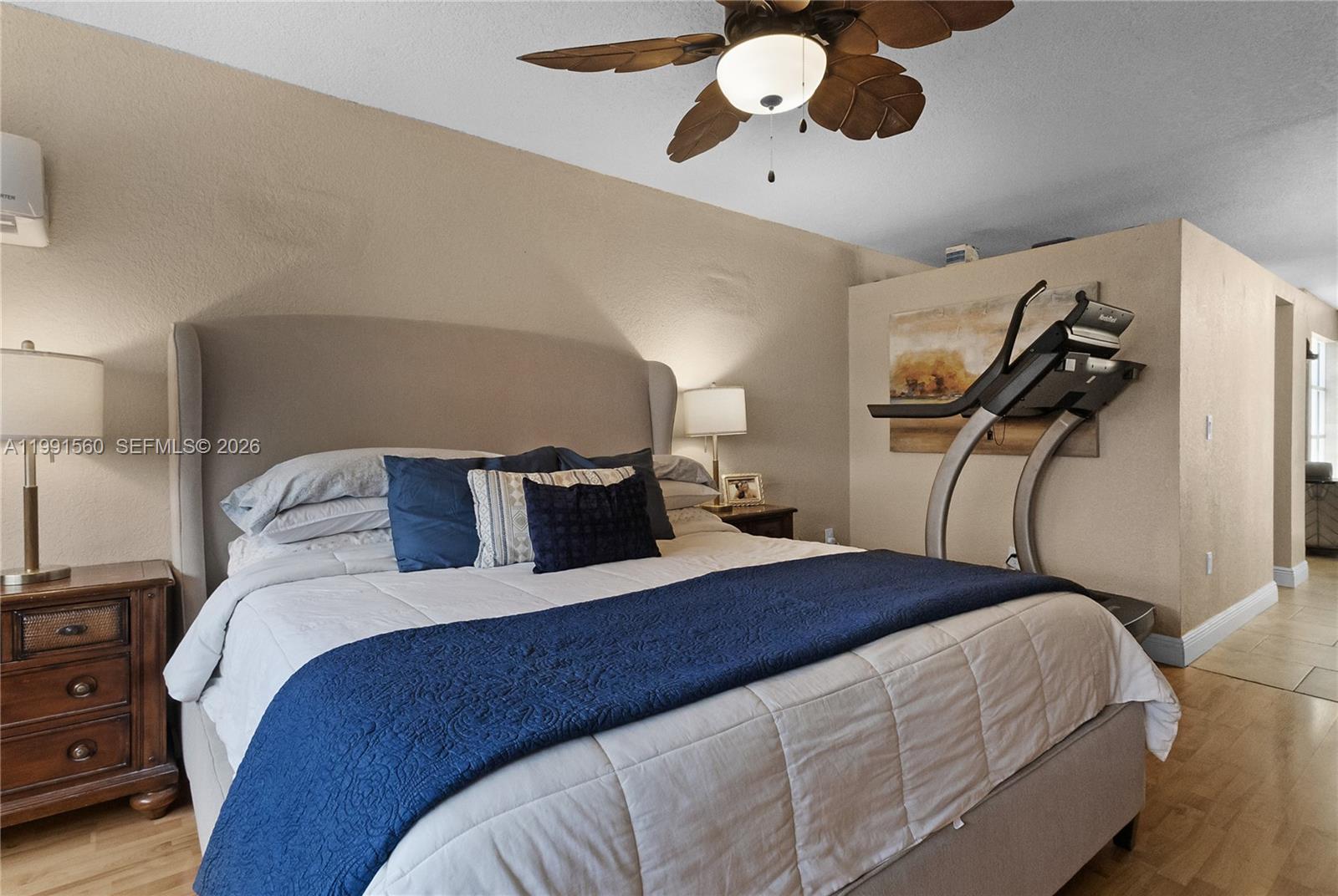 3500 Southwest 13th Street Miami, FL 33145 - Photo 26 of 51 a bedroom with a bed and painting on the wall