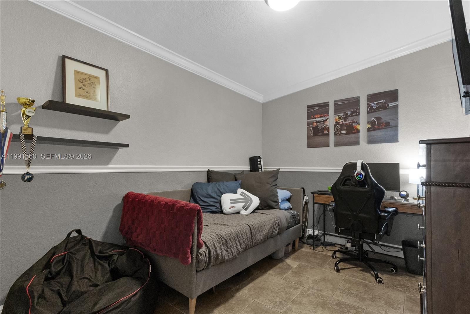 3500 Southwest 13th Street Miami, FL 33145 - Photo 34 of 51 a living room with furniture and a air conditioner vent