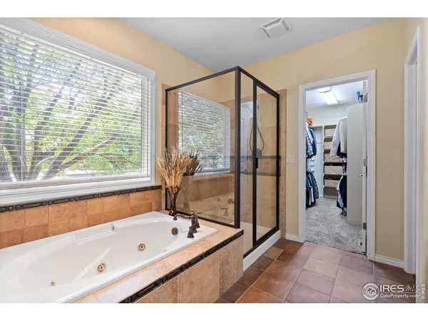 a bathroom with a tub a sink and a shower