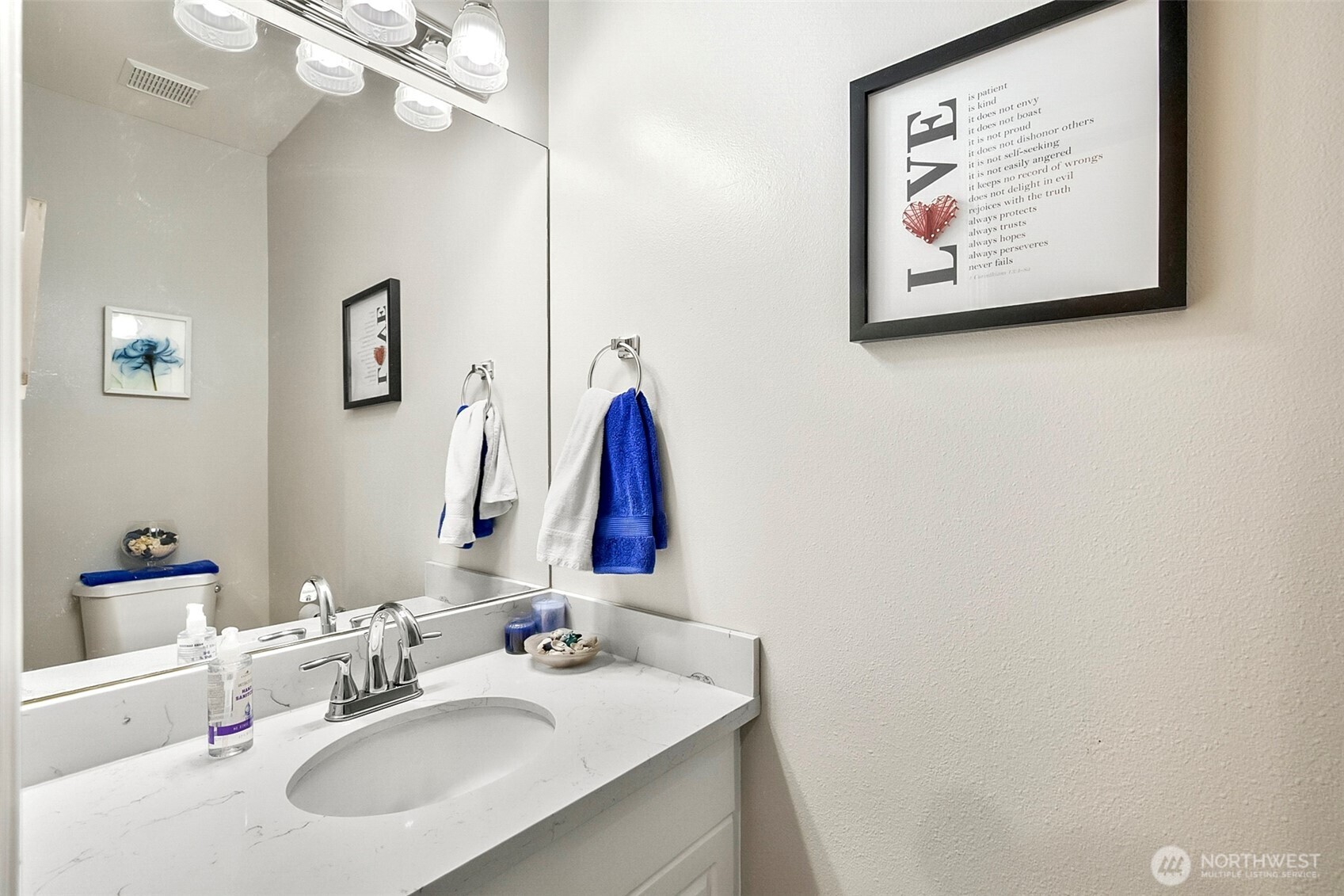 17401 33rd Drive Southeast Bothell, WA 98012 - Photo 21 of 39 a bathroom with a sink and a mirror