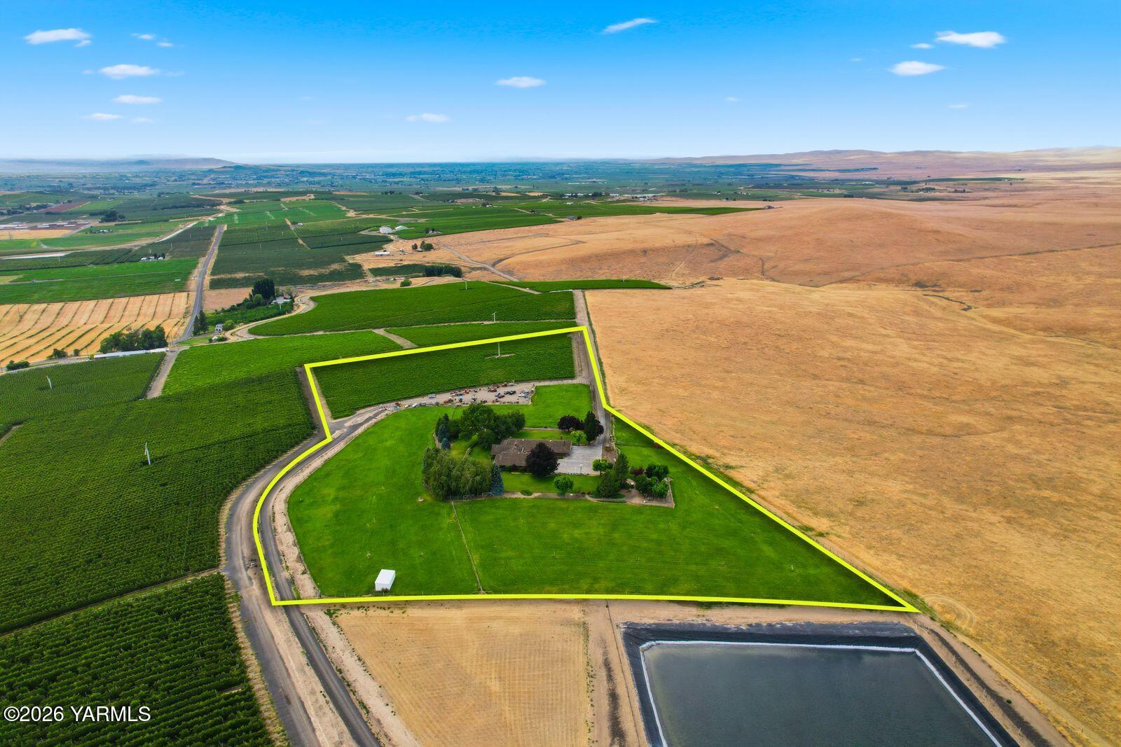 170732 Olsen Road Grandview, WA 98930 - Photo 51 of 58 49 Drone