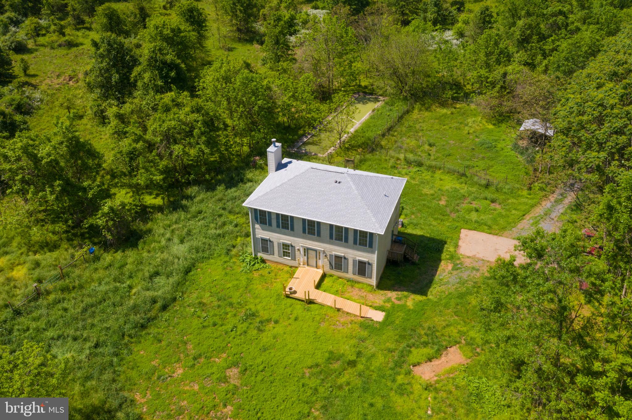 17301 Conoy Road Barnesville, MD 20838 - Photo 4 of 48 Aerial View of Home & Property