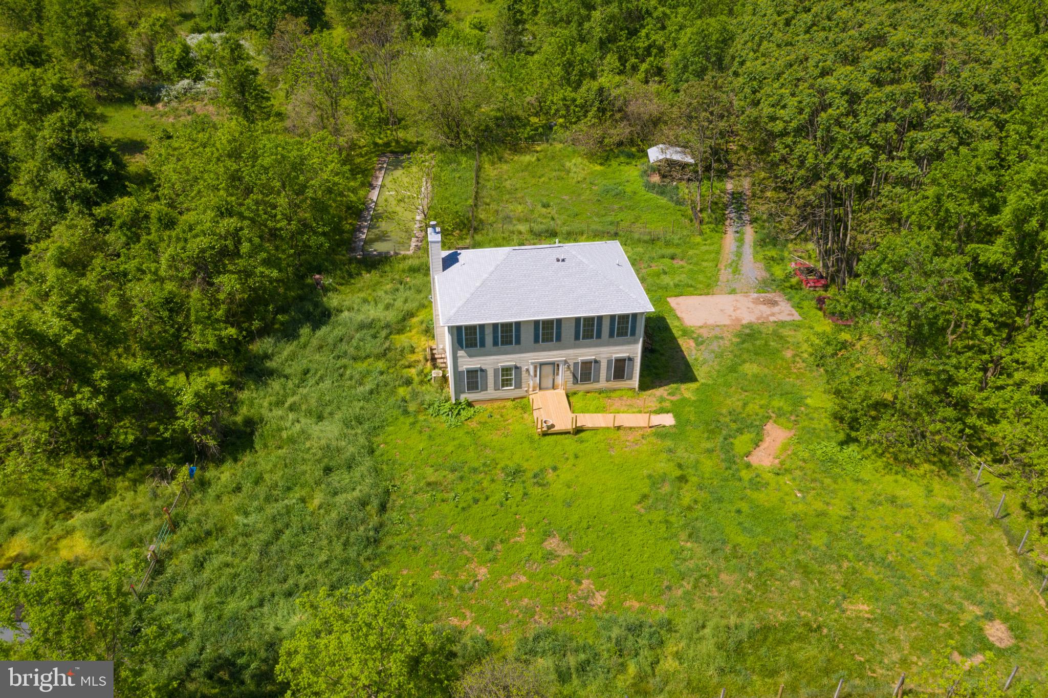 17301 Conoy Road Barnesville, MD 20838 - Photo 5 of 48 Aerial View of Home & Property