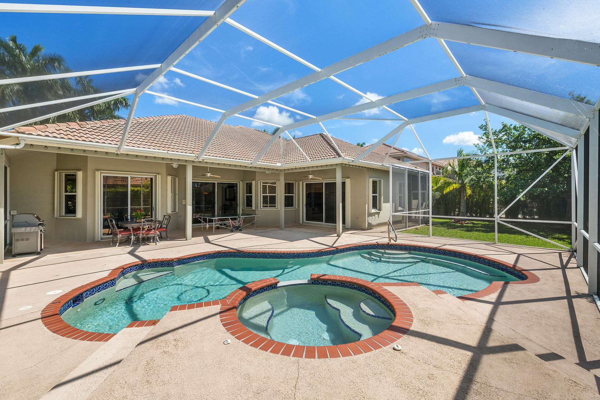 21271 Falls Ridge Way Boca Raton, FL 33428 - Photo 4 of 6 Rear View- Covered Patio