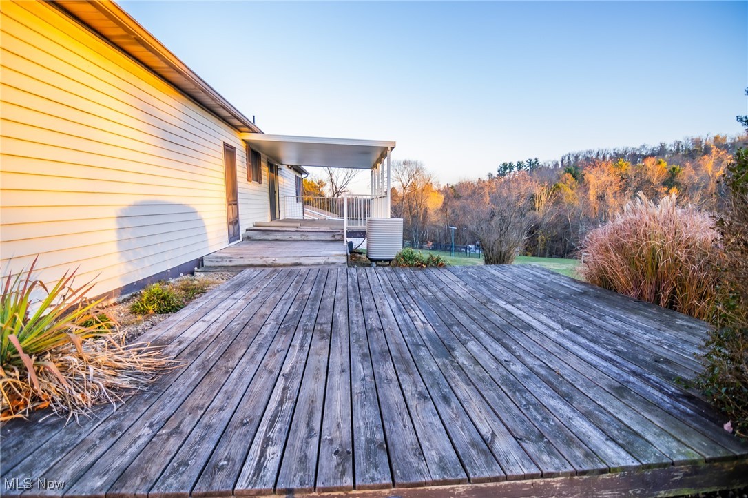 54346 Bracken Road Bridgeport, OH 43912 - Photo 10 of 50 View of wooden deck