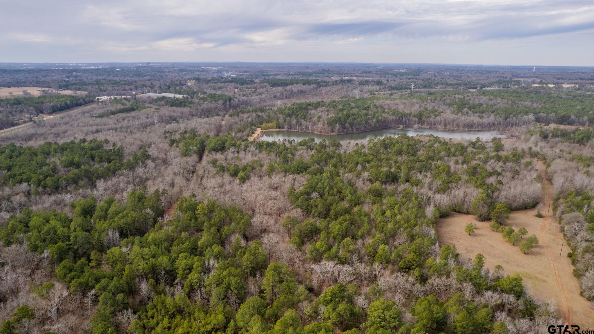10351 County Road 383 Tyler, TX 75708 - Photo 21 of 33 an aerial view of residential house and green space