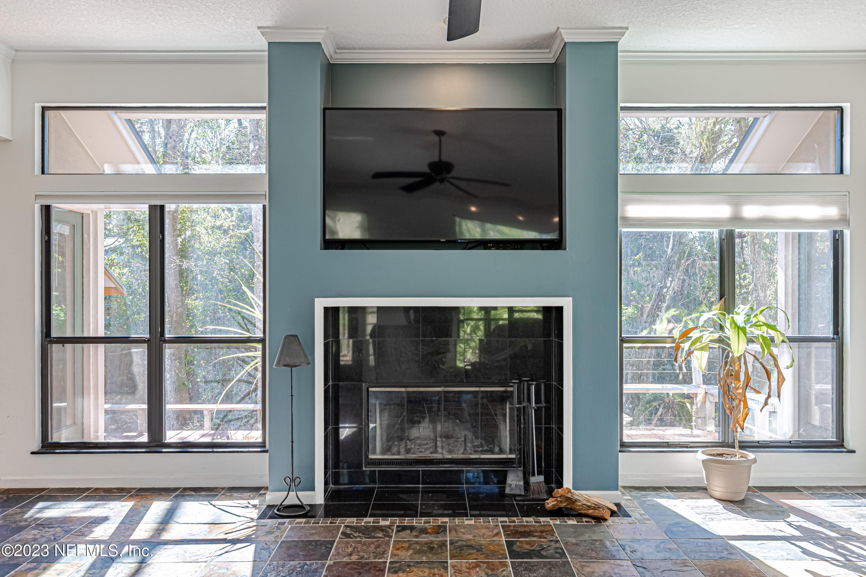 384 North Ridge Drive Fleming Island, FL 32003 - Photo 7 of 46 9-Fireplace and Built Ins