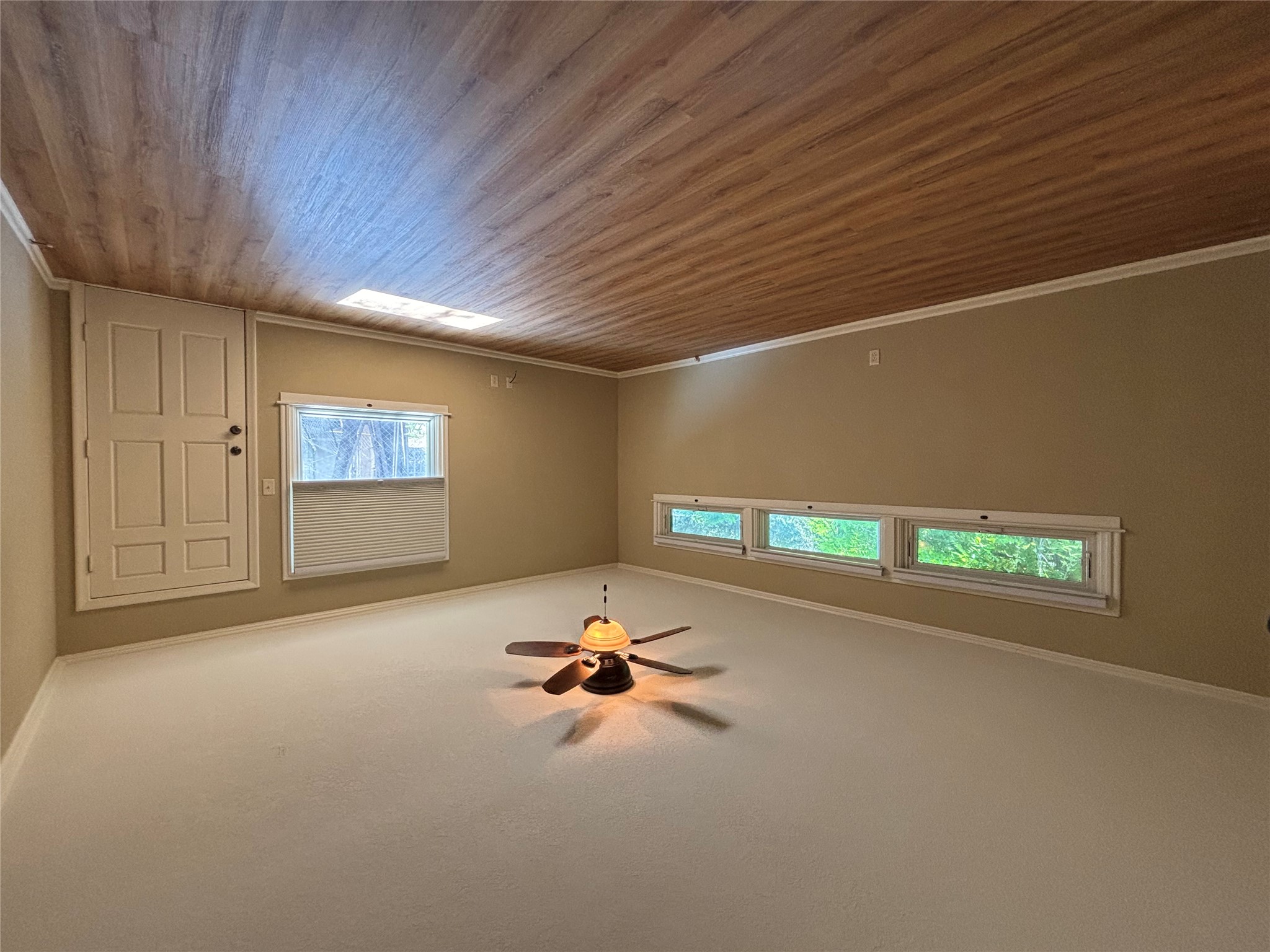 3509 River Road Austin, TX 78703 - Photo 13 of 40 Primary bedroom, opposite view. Door to outside in background