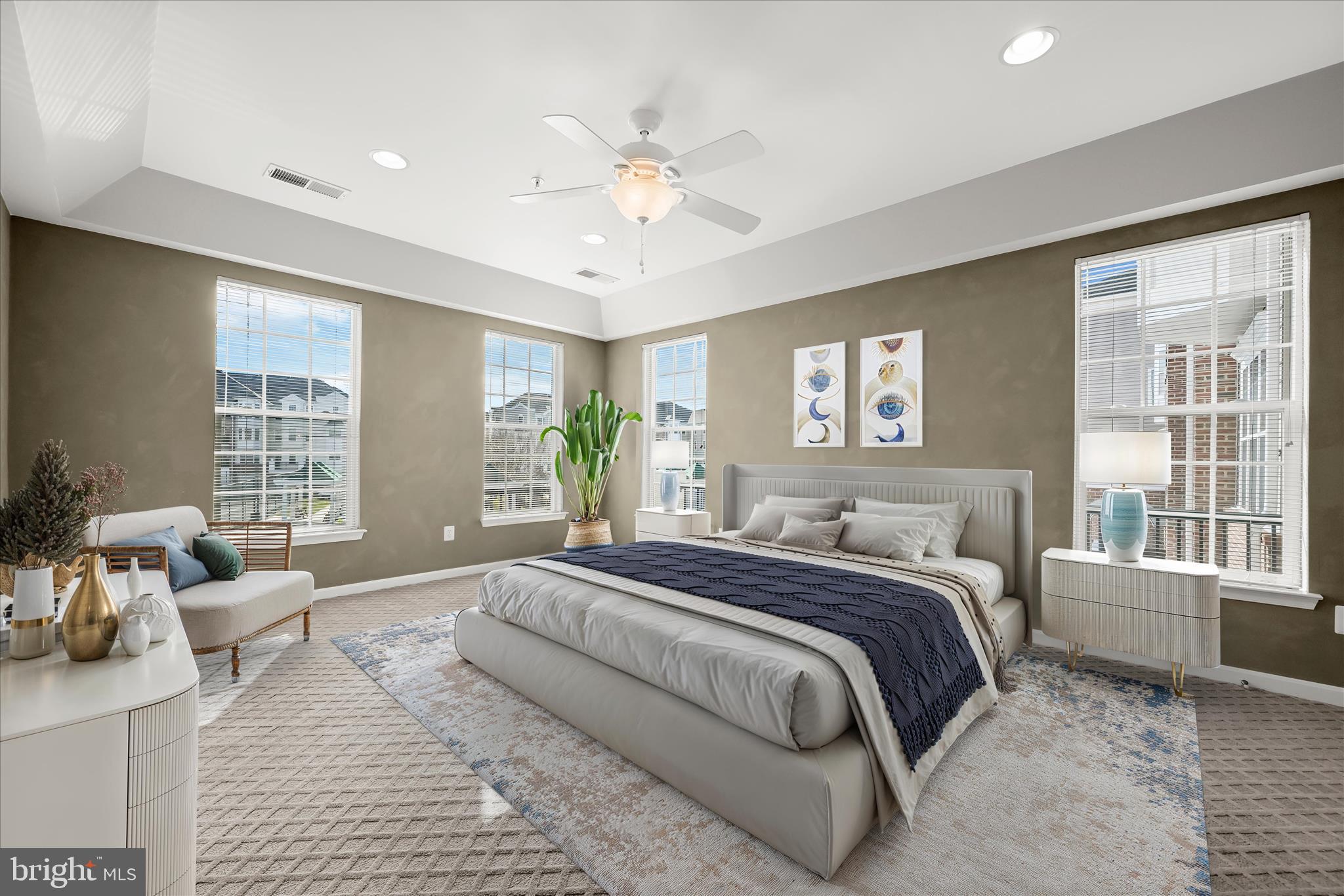 7305 Maplecrest Road, Unit 207 Elkridge, MD 21075 - Photo 20 of 50 a spacious bedroom with a large bed and a window